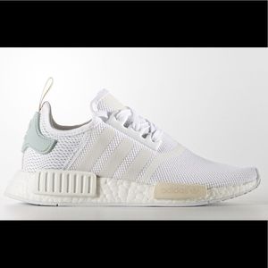 Used Adida’s NMD’s off white and teal combo